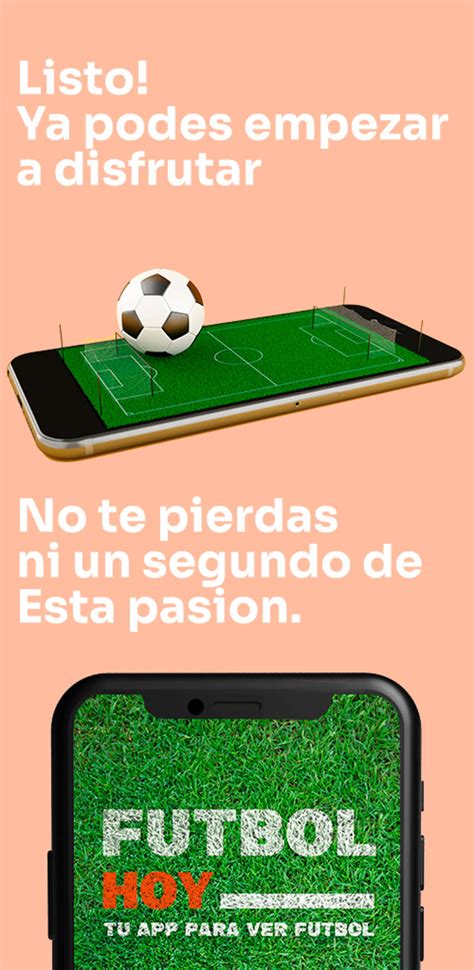 fútbol tv hoy app